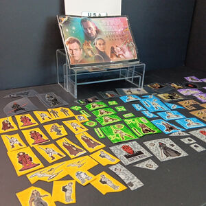 Star Wars Stickers And Sticker Book Partially Used. Huge Lot Of Unused Stickers